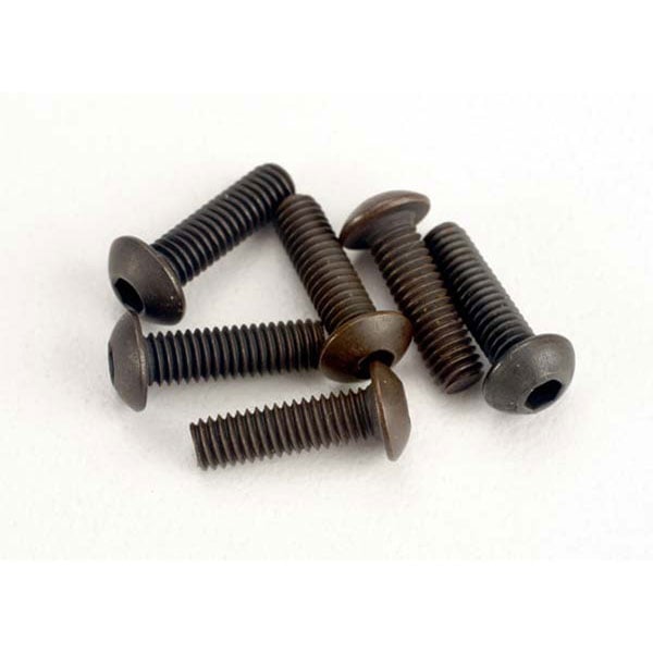 Traxxas Vis BTR tete bombee 3x10mm (6) 2577 – Image 1