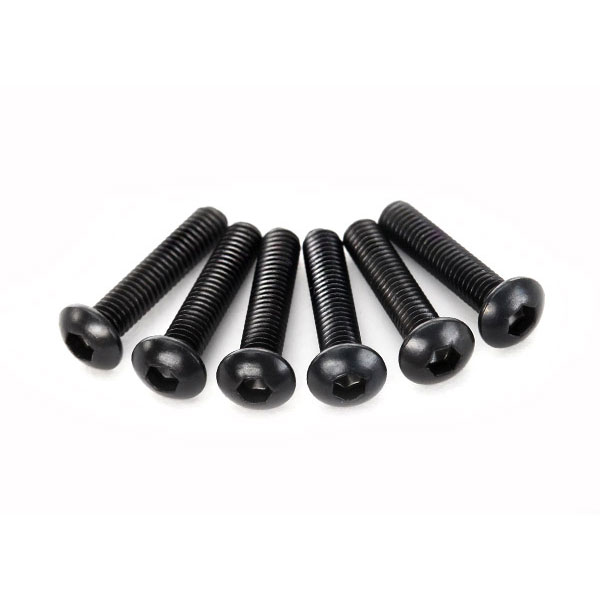 Traxxas Vis BTR tete bombee 3x14mm (6) 2593 – Image 1