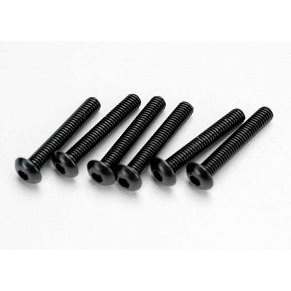 Traxxas Vis BTR tete bombee 3x18mm (6) 2583 – Image 1