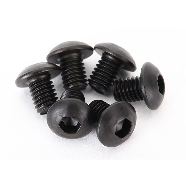 Traxxas Vis BTR tête bombée 3x4 mm (6) 2515