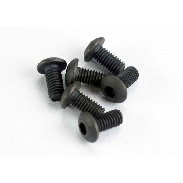Traxxas Vis BTR tete bombee 3x6mm (6) 2575 – Image 1