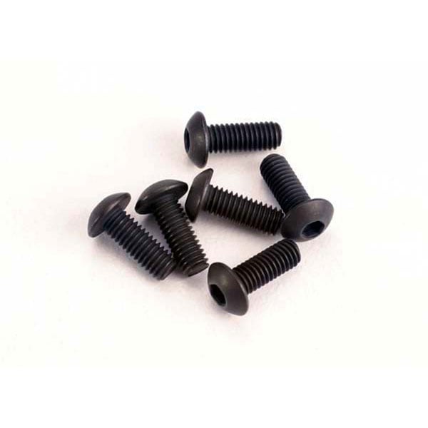 Traxxas Vis BTR tete bombee 3x8mm (6) 2576 – Image 1