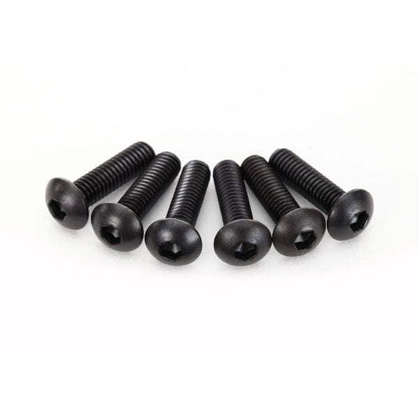 Traxxas Vis BTR tete bombee 4x15mm (6) 2594 – Image 1