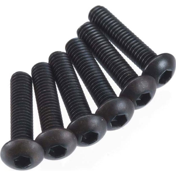Traxxas Vis BTR tête bombée 4x18 mm (6) 3929