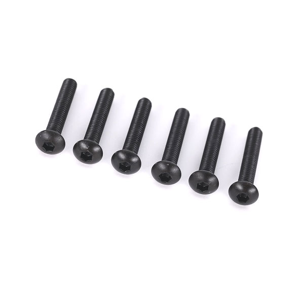 Traxxas Vis BTR tete bombee 4x24mm (6) 2455 – Image 1