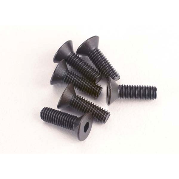 Traxxas Vis BTR tete fraisee 3x10mm (6) 2551 – Image 1