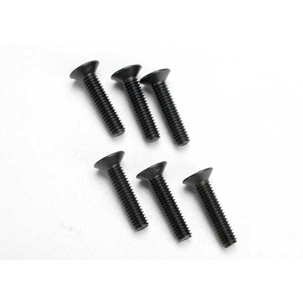 Traxxas Vis BTR tête fraisée 4x18 mm (6) 2547