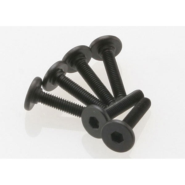 Traxxas Vis BTR tête plate large 3x15mm (6) 3646