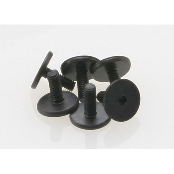 Traxxas Vis BTR tête plate large 3x8 mm (6) 3931