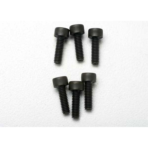 Traxxas Vis BTR tete ronde 2.5x8 mm (6) 3965 – Image 1