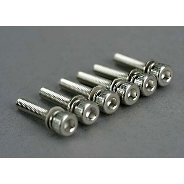 Traxxas Vis BTR tête ronde 3x15 mm (6) 5142