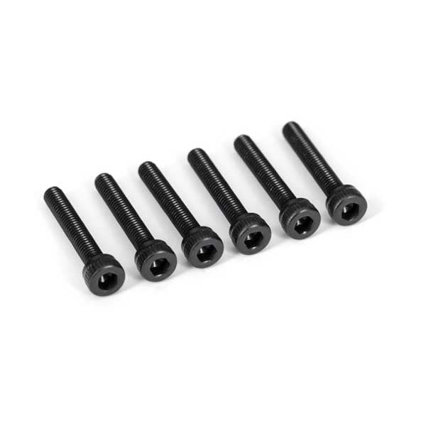 Traxxas Vis BTR tete ronde 3x18mm (6) 2583X – Image 1