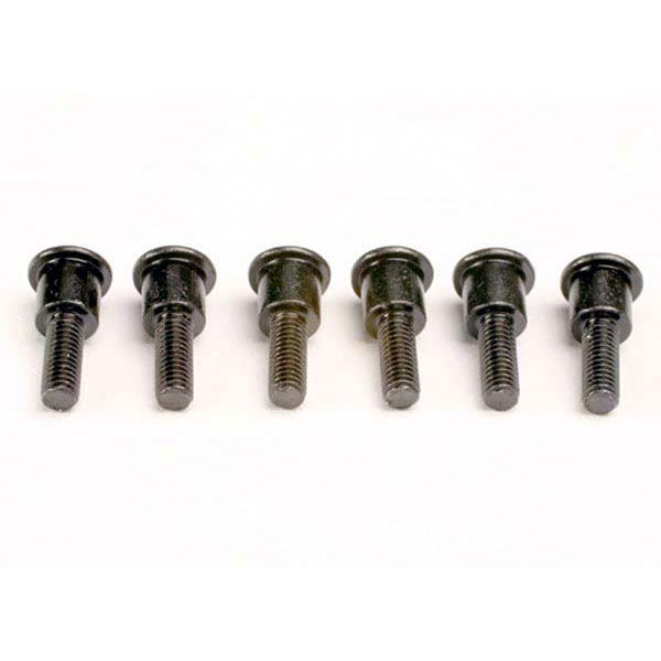Traxxas Vis de fixation d’amortisseurs 3x12mm (6) 3642 – Image 1