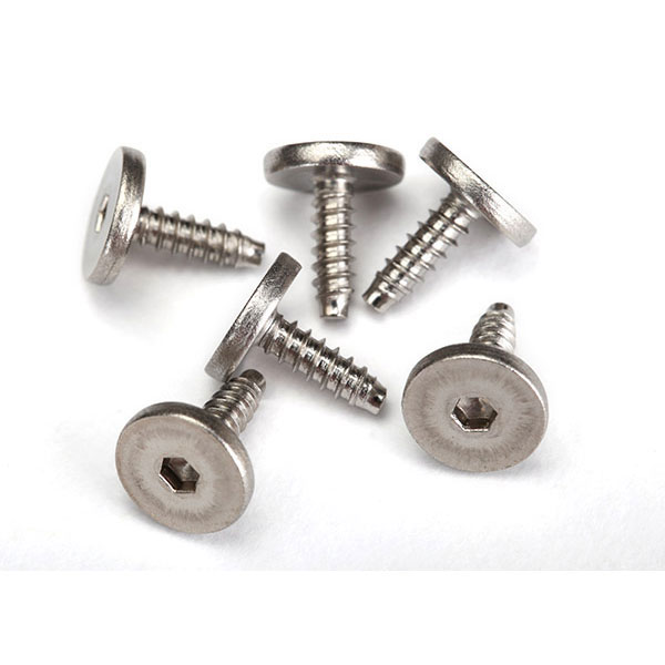 Traxxas Vis, tete plate 2.6x8 mm , autotaraudeuses (6 pans (6) 3233 – Image 1